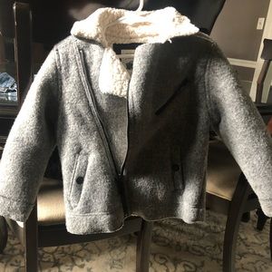 COPY - Zara boys knit coat